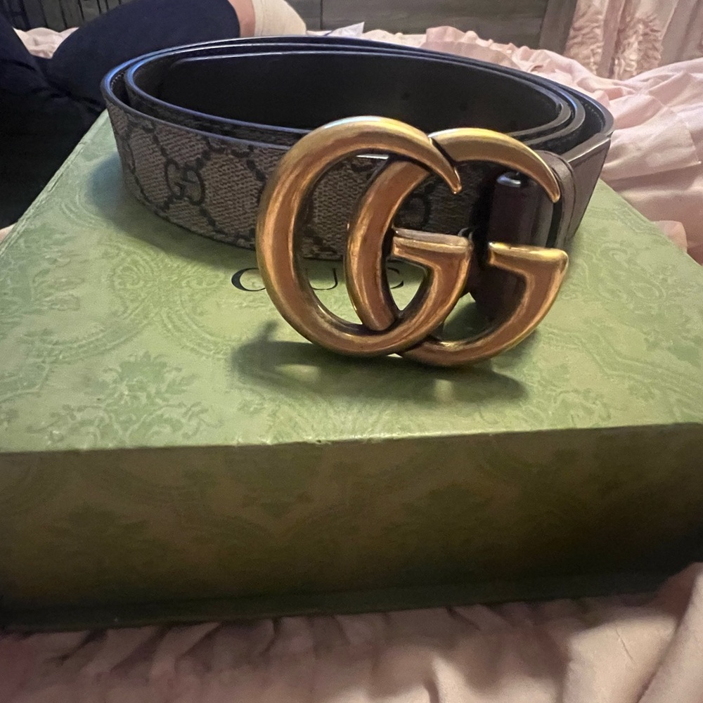 DOUBLE G BUCKLE GG BELT